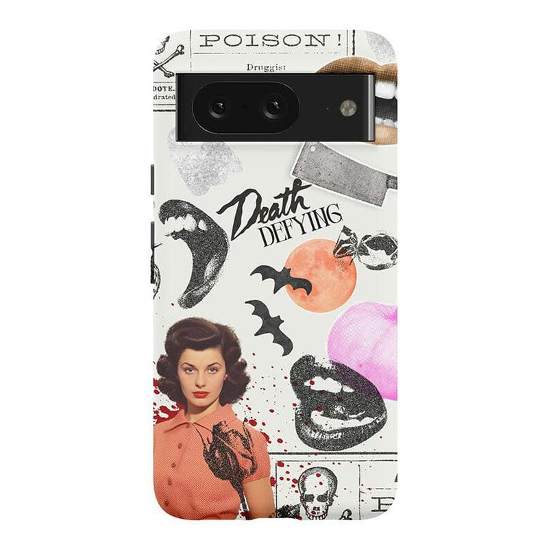 If You Dare | Horror Collage Case Phone Case Casetry Essential Google Pixel 8