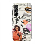 If You Dare | Horror Collage Case Phone Case Casetry Essential + MagSafe® Galaxy S25