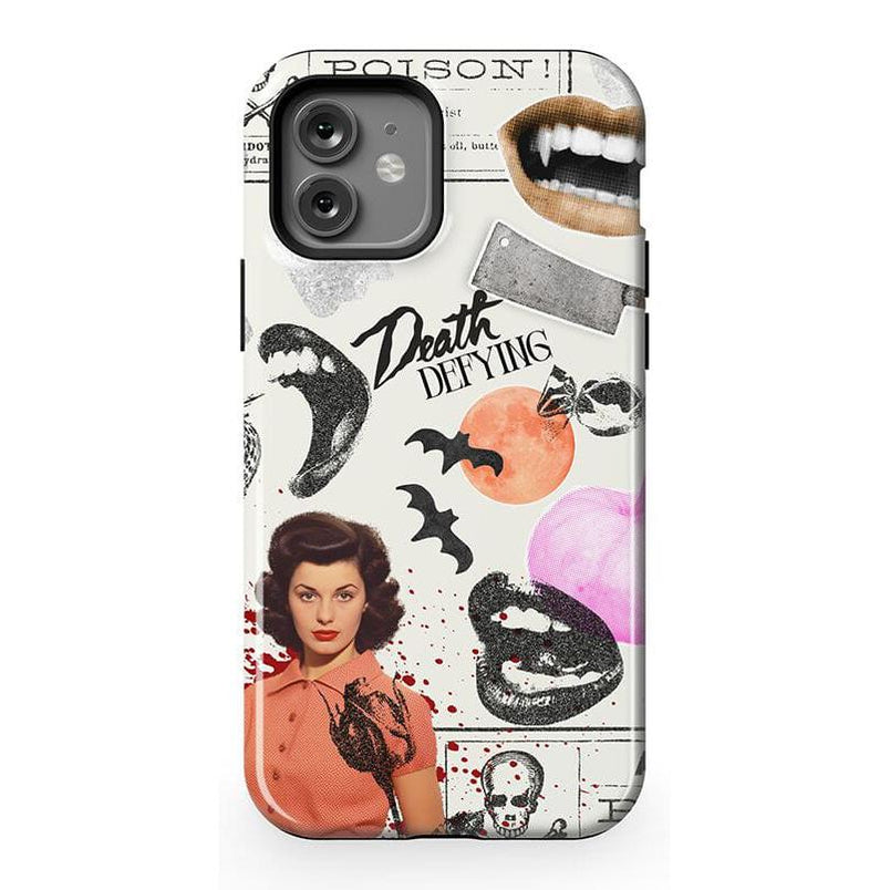 If You Dare | Horror Collage Case Phone Case Casetry Essential + MagSafe® iPhone 12 Pro