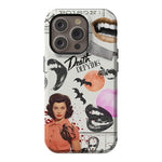 If You Dare | Horror Collage Case Phone Case Casetry Essential + MagSafe® iPhone 14 Pro