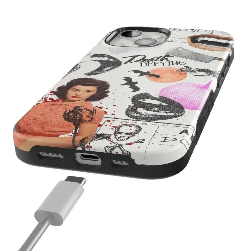 If You Dare | Horror Collage Case Phone Case Casetry 