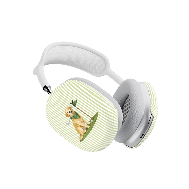 Golden on the Green | Clubhouse AirPods Max Case