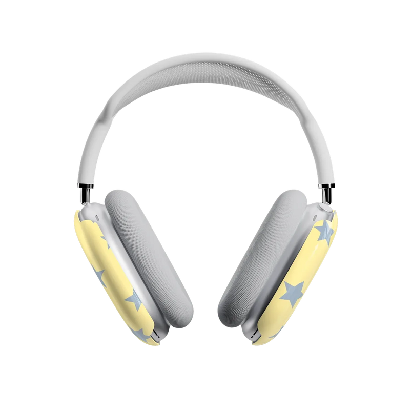 Shine Bright | Butter Yellow Stars AirPods Max Case