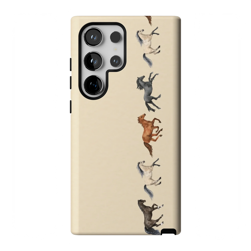 Stallion Stampede | Wild Horses Case - Galaxy S24 Ultra