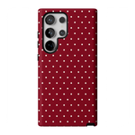 On the Dot | Maroon Polka Dot Case