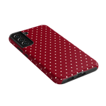 On the Dot | Maroon Polka Dot Case