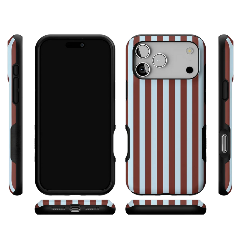 Sunday in Brooklyn | Chocolate Stripes Case