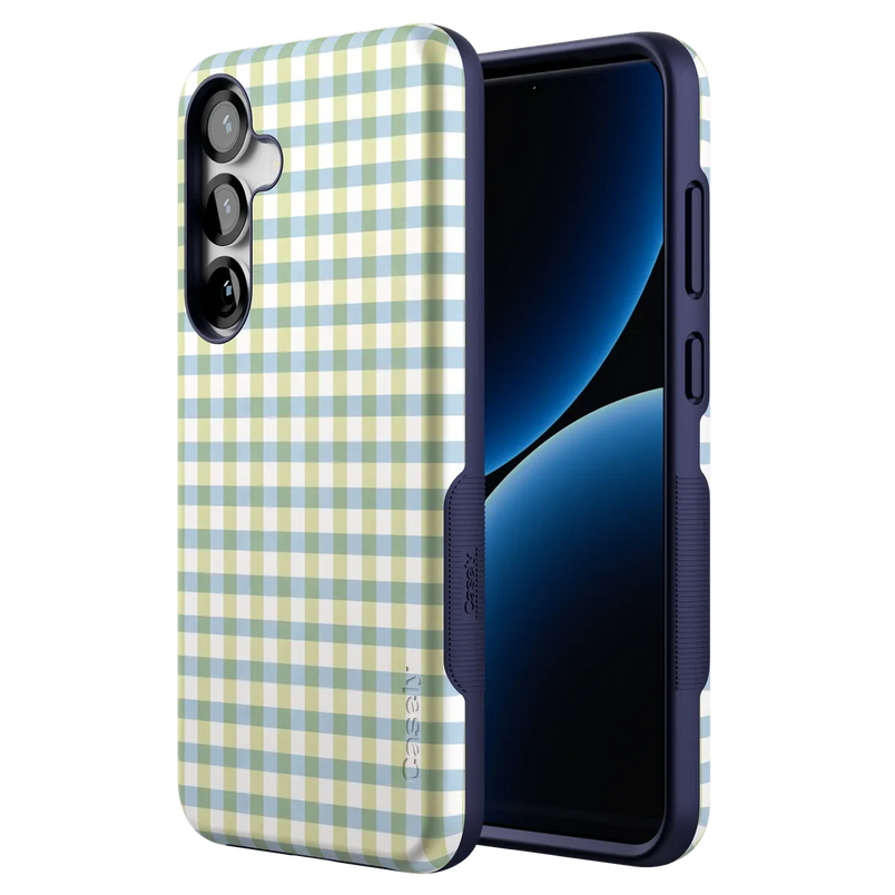 Pastel Picnic | Blue & Green Gingham Case