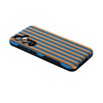 Go New York | Blue & Orange Stripes Case