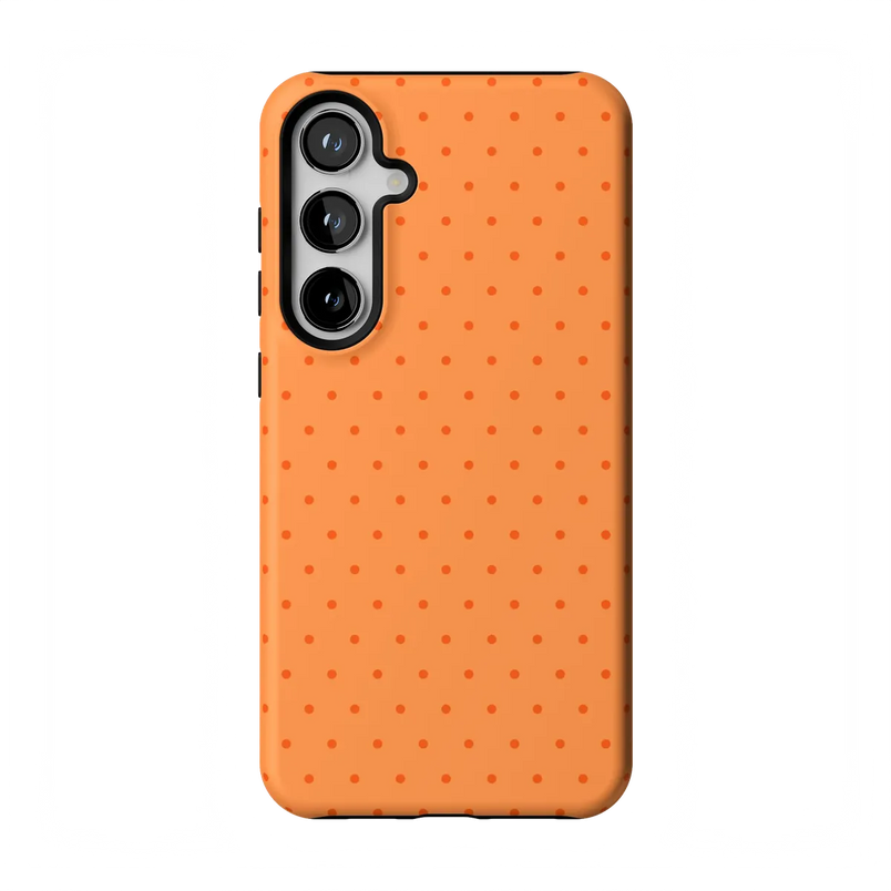 On the Dot | Orange Polka Dot Case