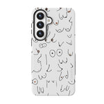 I'm With Her | Black & White Boobs Case iPhone Case get.casely Bold Flex + MagSafe® Galaxy S26 Plus 