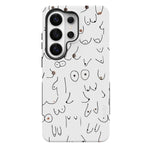 I'm With Her | Black & White Boobs Case iPhone Case get.casely Bold Flex + MagSafe® Galaxy S26 Ultra 