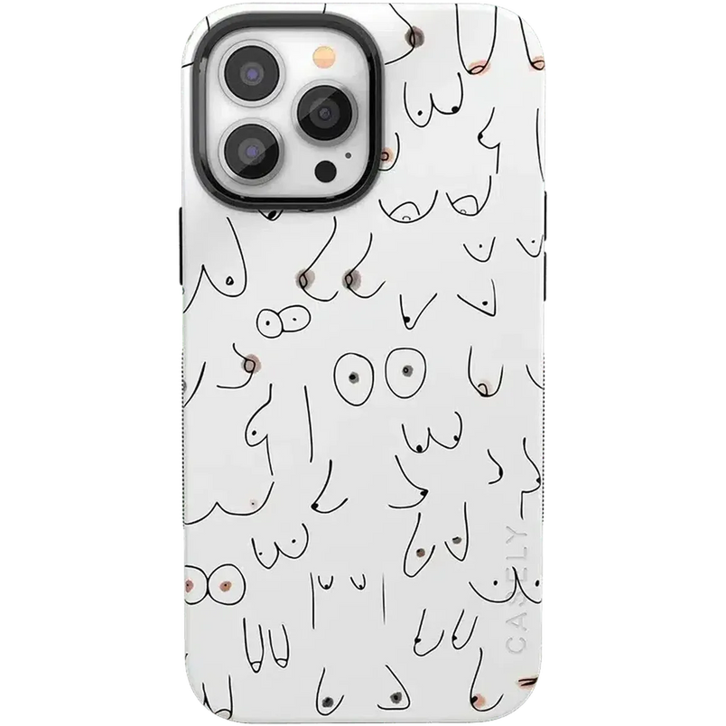 I'm With Her - Black & White Boobs Case I'm With Her - Black & White Boobs Case