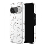 I'm With Her | Black & White Boobs Case iPhone Case get.casely 