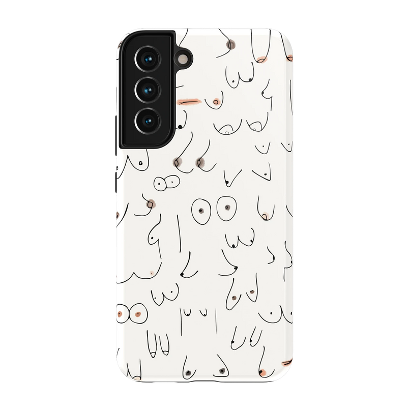 I'm With Her | Black & White Boobs Case iPhone Case get.casely 