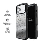I'm With Her | Black & White Boobs Case iPhone Case get.casely 