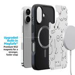 I'm With Her | Black & White Boobs Case iPhone Case get.casely 