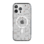 I'm With Her | Black & White Boobs Case iPhone Case get.casely 
