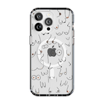 I'm With Her | Black & White Boobs Case iPhone Case get.casely 