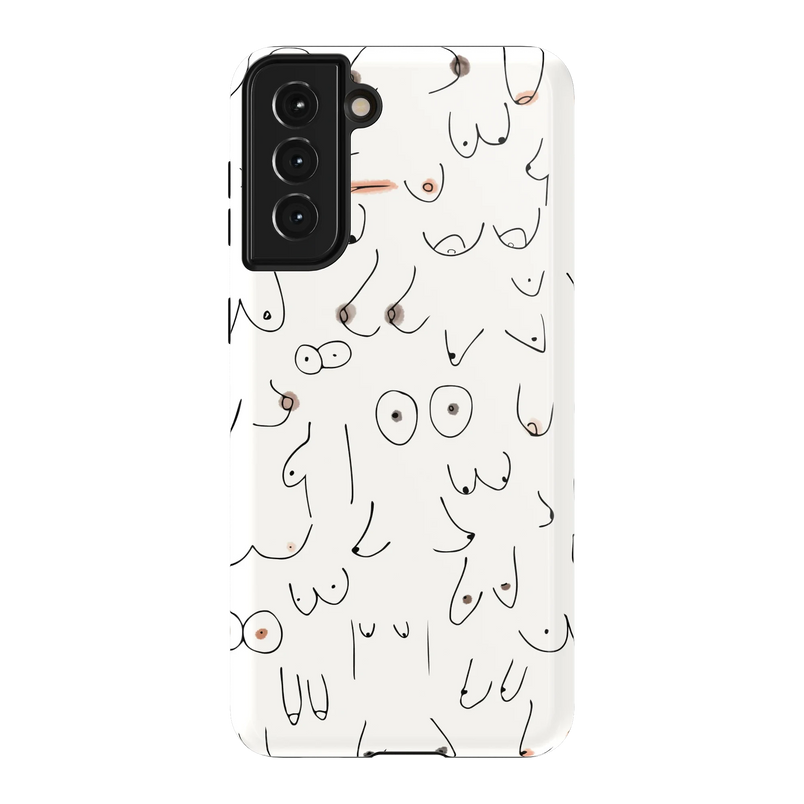 I'm With Her | Black & White Boobs Case iPhone Case get.casely 