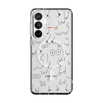 I'm With Her | Black & White Boobs Case iPhone Case get.casely 
