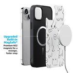 I'm With Her | Black & White Boobs Case iPhone Case get.casely 