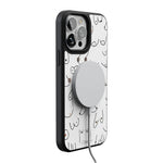 I'm With Her | Black & White Boobs Case iPhone Case get.casely 
