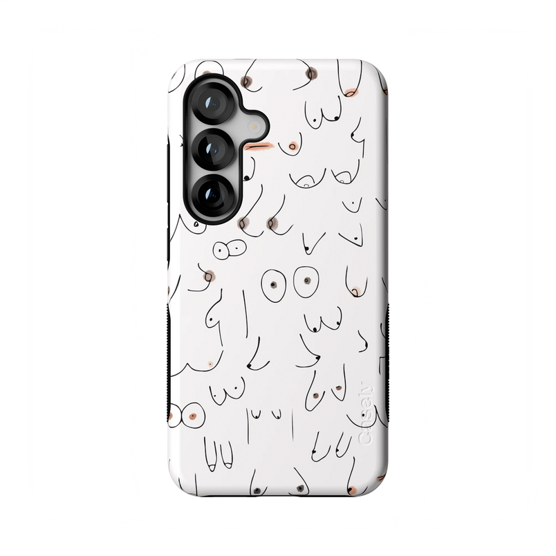 I'm With Her | Black & White Boobs Case iPhone Case get.casely 