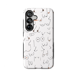 I'm With Her | Black & White Boobs Case iPhone Case get.casely 