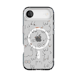 I'm With Her | Black & White Boobs Case iPhone Case get.casely 