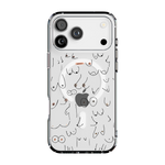 I'm With Her | Black & White Boobs Case iPhone Case get.casely 