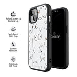 I'm With Her | Black & White Boobs Case iPhone Case get.casely 