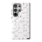 I'm With Her | Black & White Boobs Case iPhone Case get.casely 