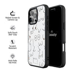 I'm With Her | Black & White Boobs Case iPhone Case get.casely 