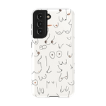 I'm With Her | Black & White Boobs Case iPhone Case get.casely 