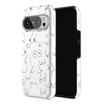 I'm With Her | Black & White Boobs Case iPhone Case get.casely 