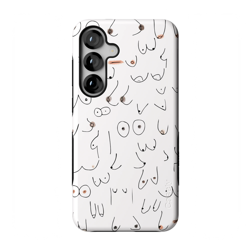 I'm With Her | Black & White Boobs Case iPhone Case get.casely 