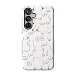 I'm With Her | Black & White Boobs Case iPhone Case get.casely 