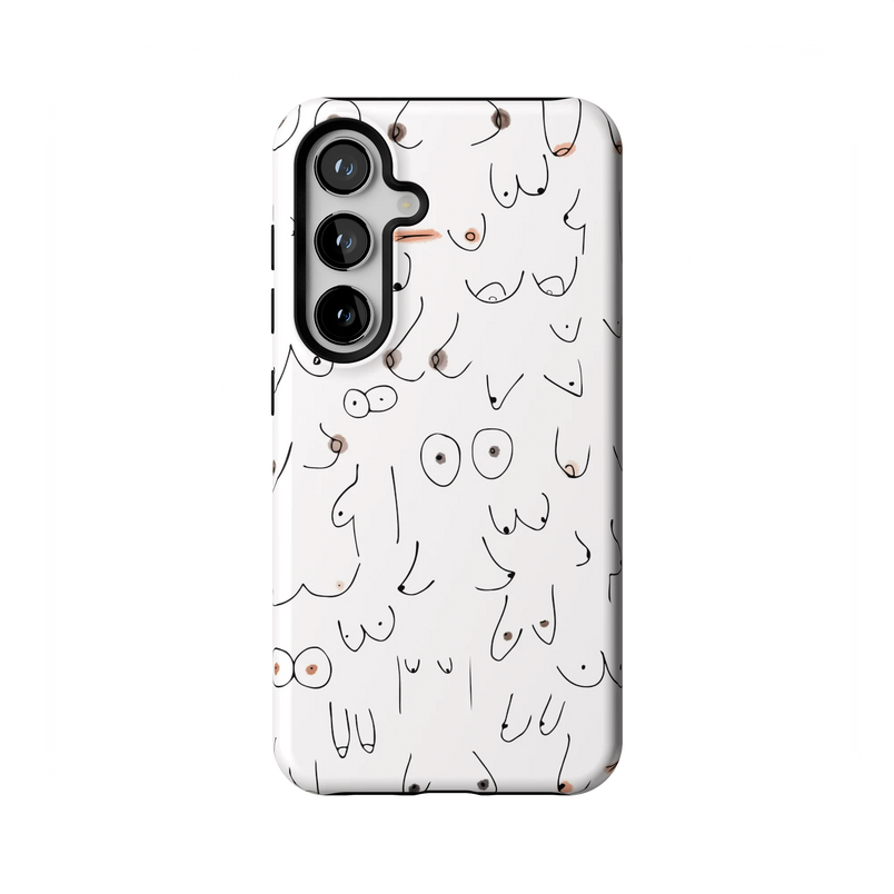 I'm With Her | Black & White Boobs Case iPhone Case get.casely 