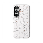I'm With Her | Black & White Boobs Case iPhone Case get.casely 