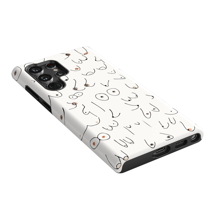 I'm With Her | Black & White Boobs Case iPhone Case get.casely 