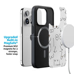 I'm With Her | Black & White Boobs Case iPhone Case get.casely 