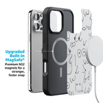 I'm With Her | Black & White Boobs Case iPhone Case get.casely 