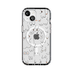 I'm With Her | Black & White Boobs Case iPhone Case get.casely 