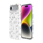 I'm With Her | Black & White Boobs Case iPhone Case get.casely 