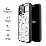 I'm With Her | Black & White Boobs Case iPhone Case get.casely 