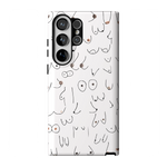 I'm With Her | Black & White Boobs Case iPhone Case get.casely 