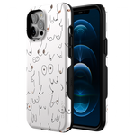 I'm With Her | Black & White Boobs Case iPhone Case get.casely 