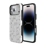 I'm With Her | Black & White Boobs Case iPhone Case get.casely 