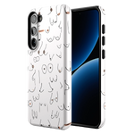 I'm With Her | Black & White Boobs Case iPhone Case get.casely 